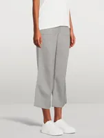 Cashmere Piqué Knit Pants