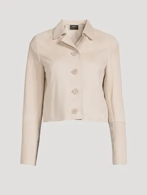 Suede Short Jacket