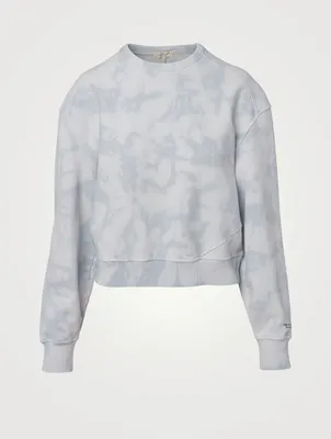City Terry Sweatshirt Tie Dye Print