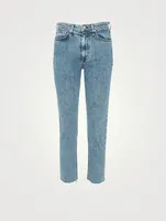 Nina High-Waisted Cigarette Ankle Jeans