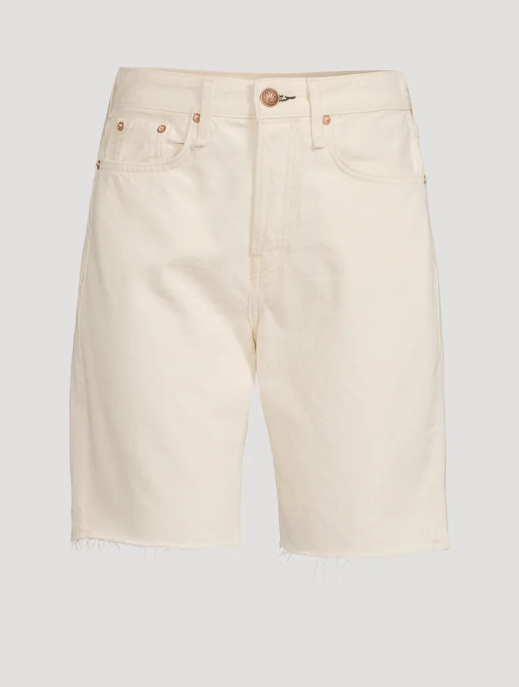 Maya Slim High-Waisted Walking Shorts