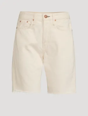 Maya Slim High-Waisted Walking Shorts