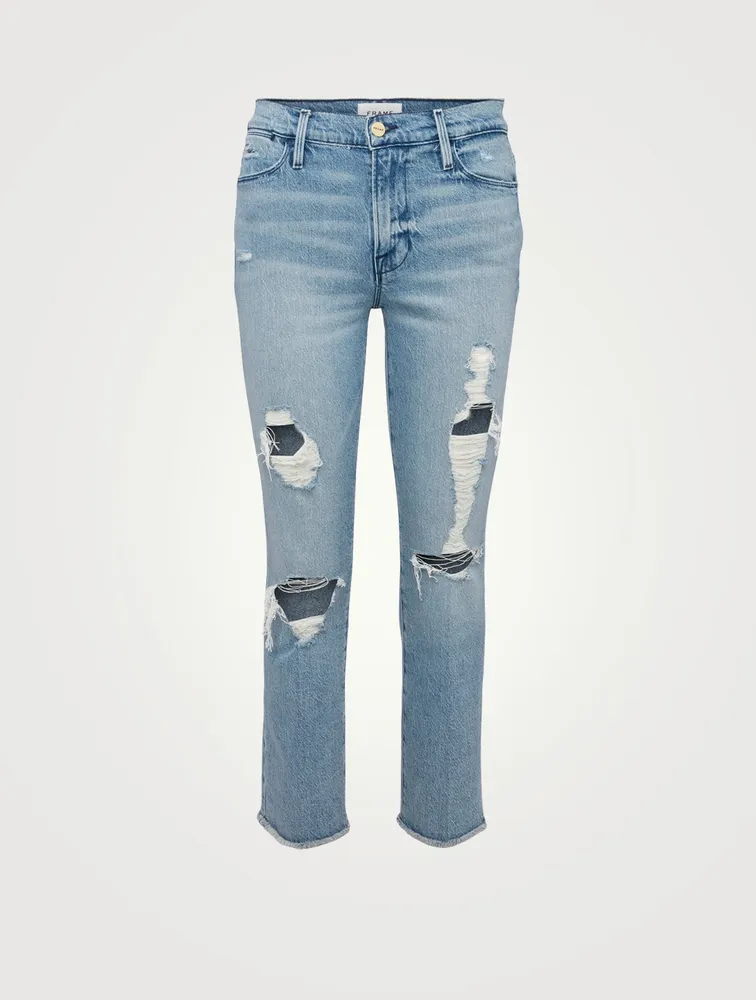 Le High Straight-Leg Jeans