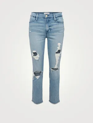 Le High Straight-Leg Jeans