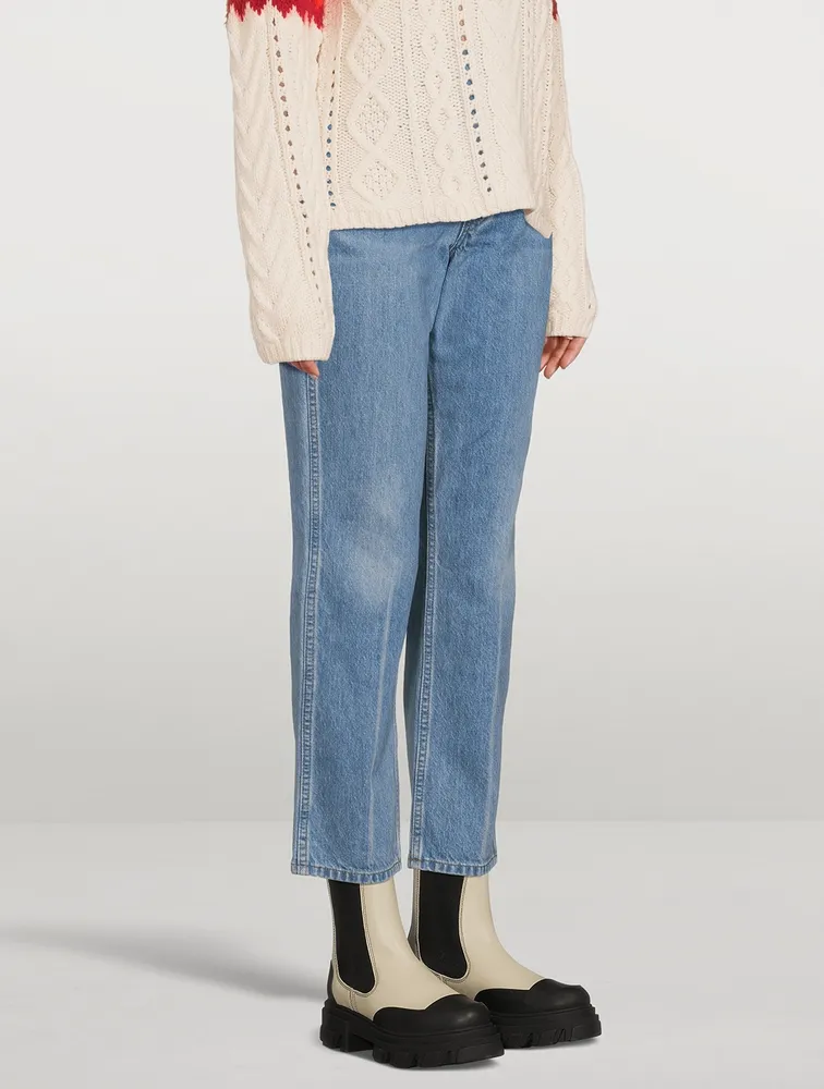 Le Italien Straight-Leg Jeans