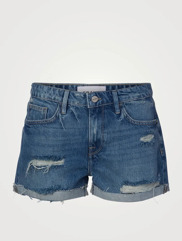 Le Grand Garcon Denim Shorts