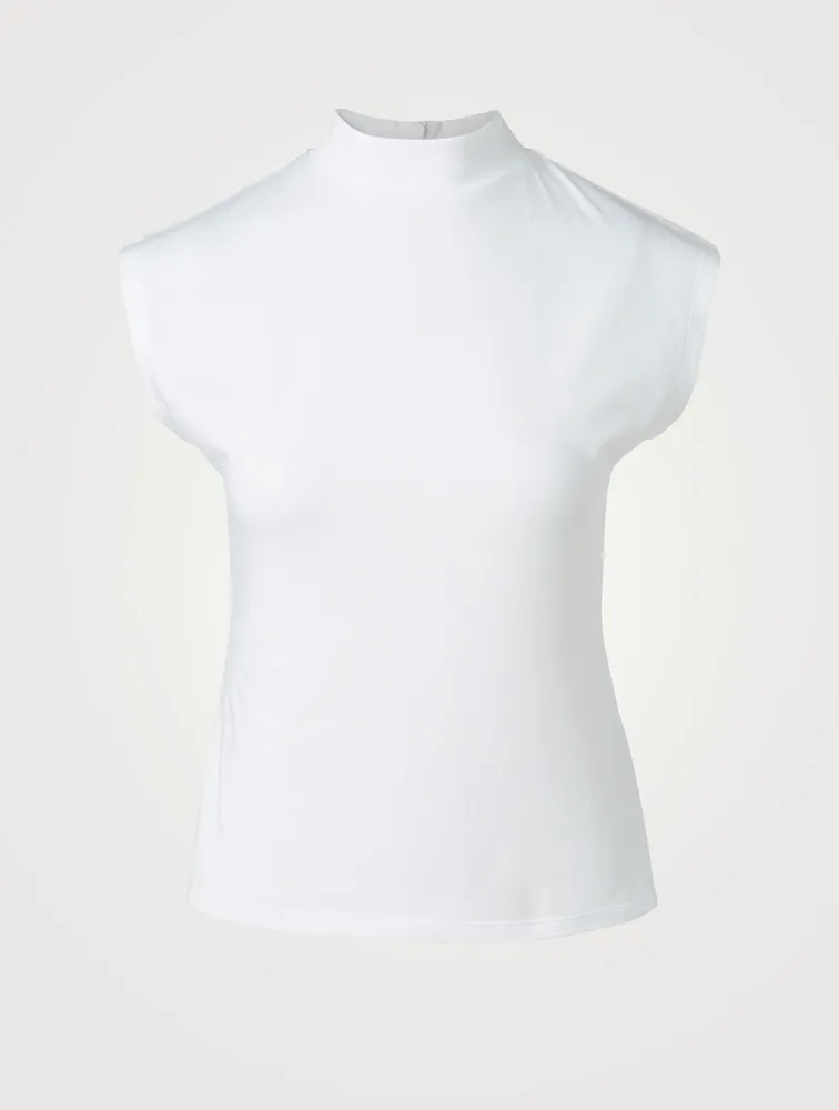 Organic Cotton Mockneck T-Shirt