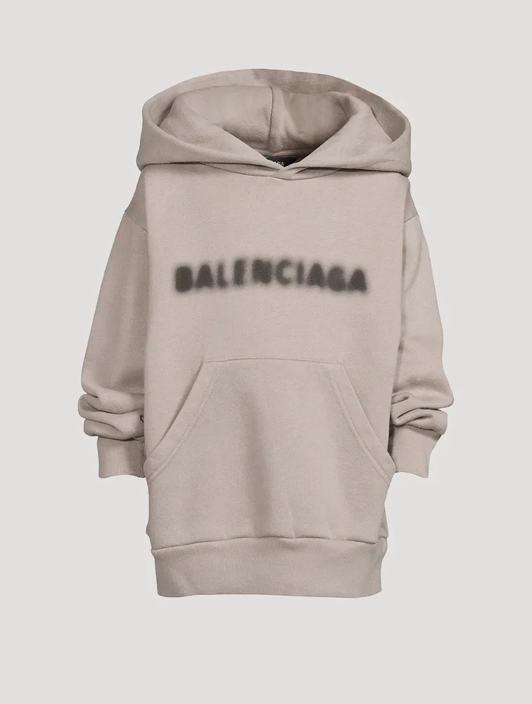 Kids Blurry Brushed Fleece Hoodie