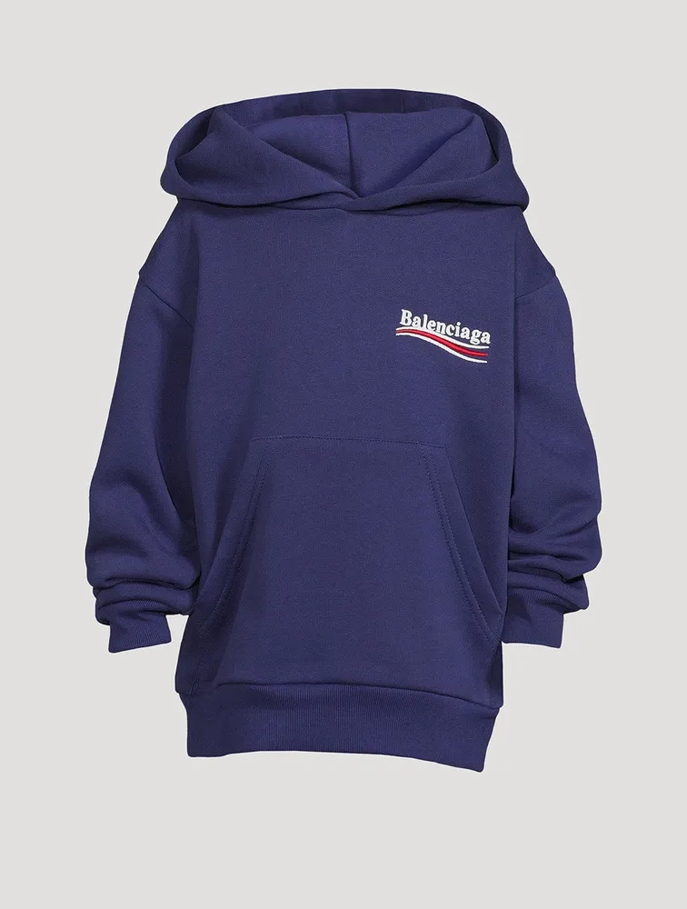 Kids Political Campaign Brushed Fleece Hoodie