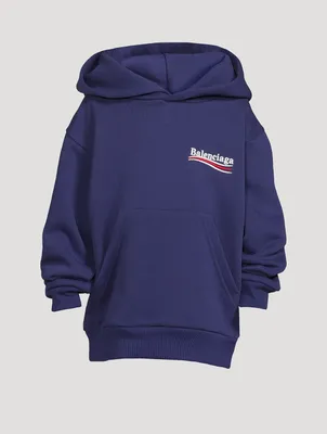 Kids Political Campaign Brushed Fleece Hoodie