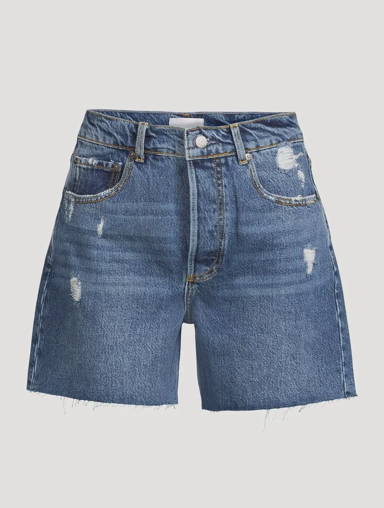 The Monty Relaxed High-Waisted Shorts