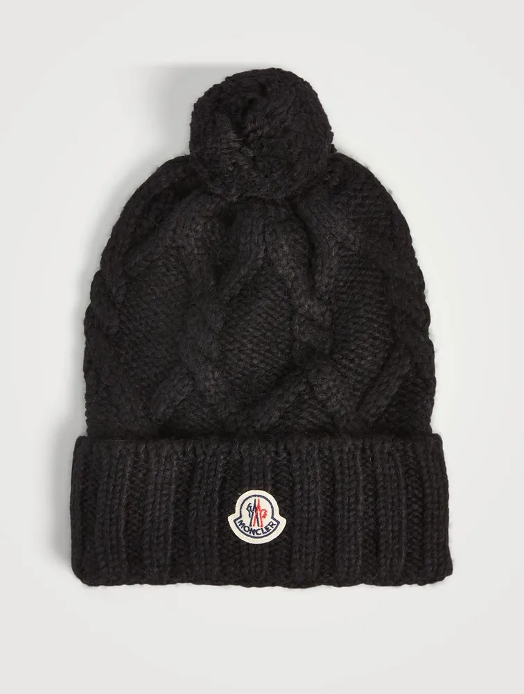 Alpaca And Wool Cable Knit Toque