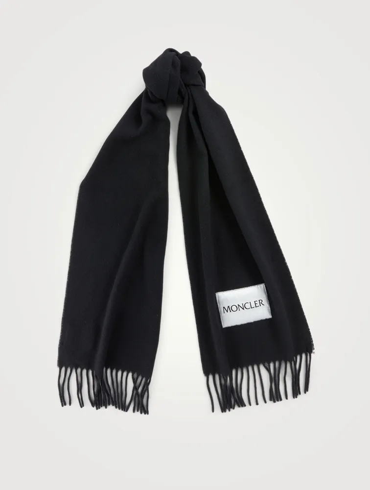 Wool Logo Scarf
