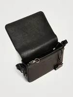 Mini Diag Leather Crossbody Bag