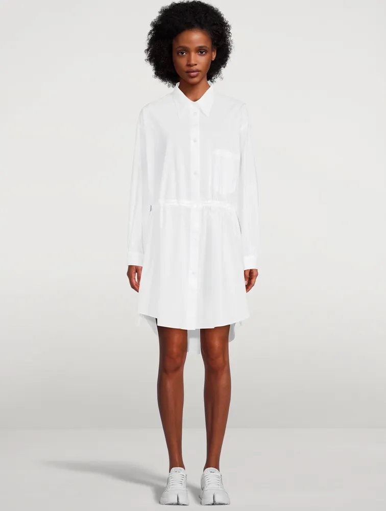 Cotton Poplin Shirt Dress