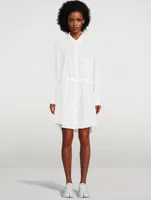 Cotton Poplin Shirt Dress
