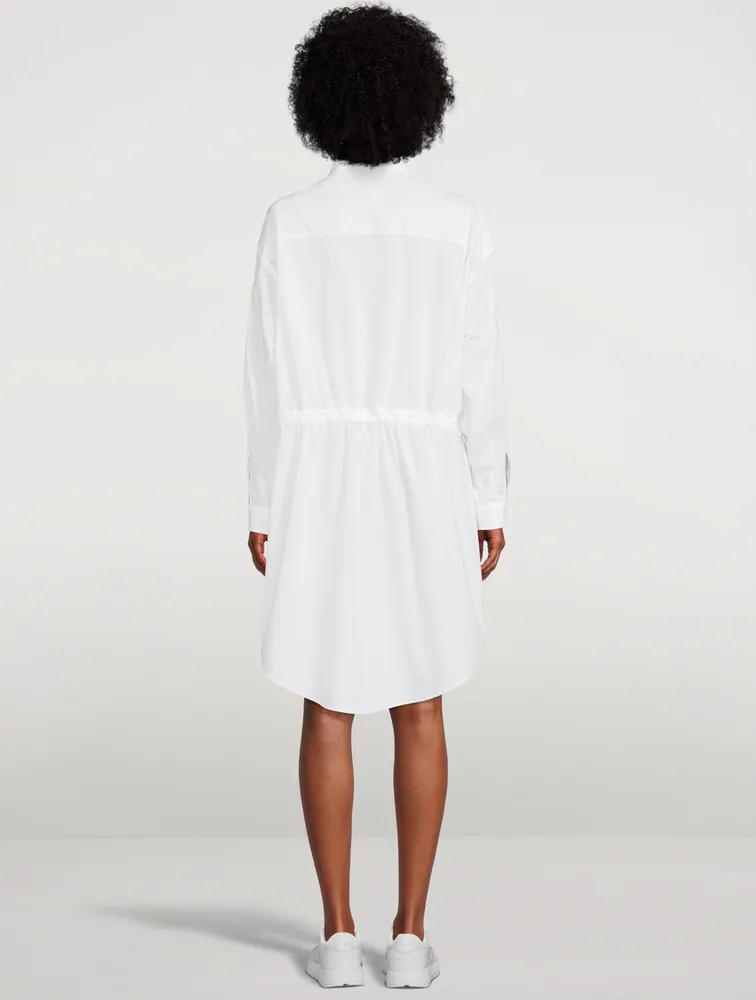 Cotton Poplin Shirt Dress