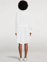 Cotton Poplin Shirt Dress