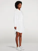 Cotton Poplin Shirt Dress