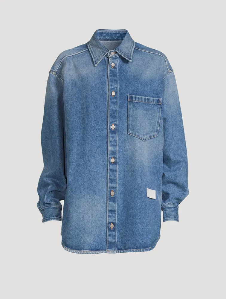 Oversized Denim Shirt