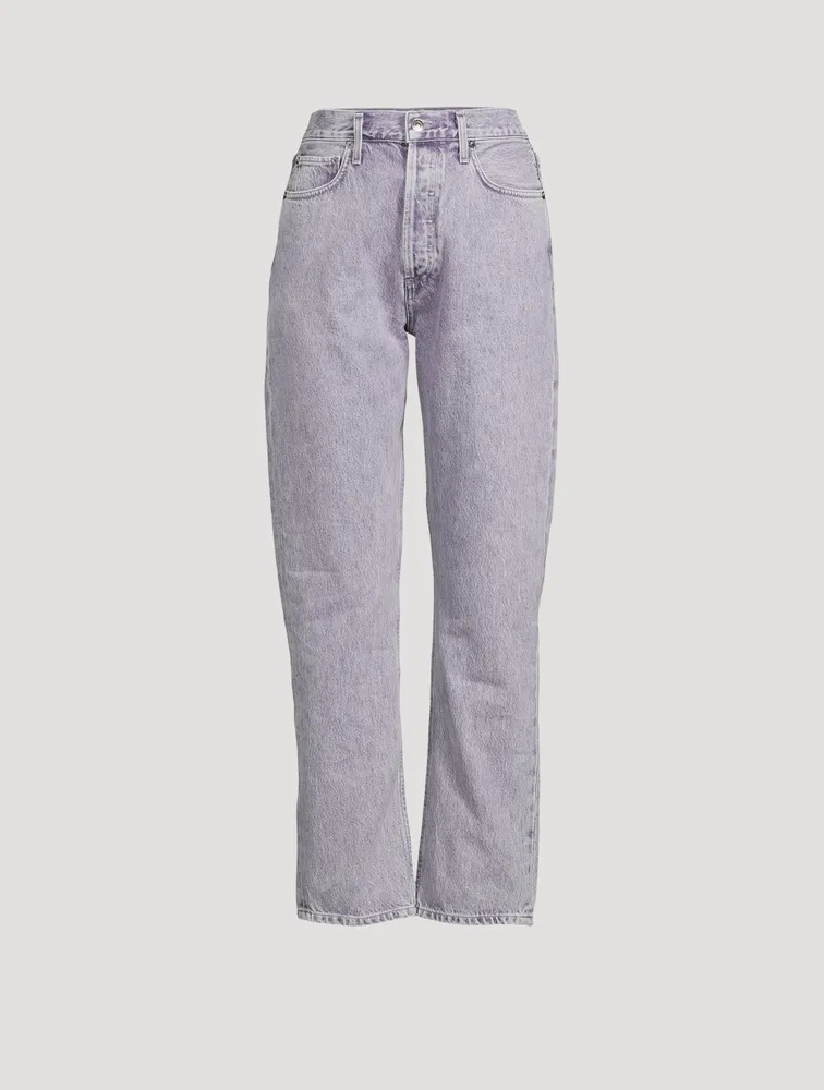 90's Pinch High-Waisted Jeans