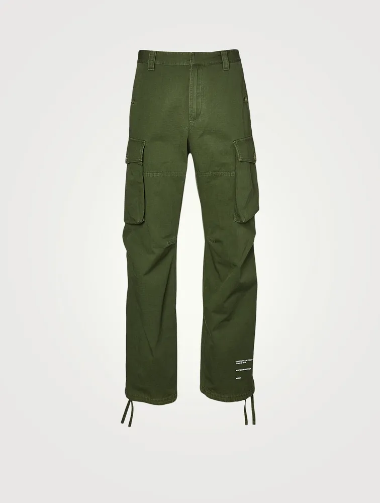 Straight-Leg Cargo Pants