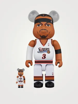 Allen Iverson 100% & 400% Be@rbrick Set
