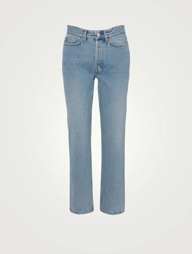 Billy Straight-Leg Crop Jeans