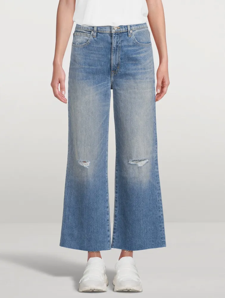 Grace High-Waisted Crop Jeans