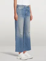 Grace High-Waisted Crop Jeans