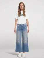 Grace High-Waisted Crop Jeans
