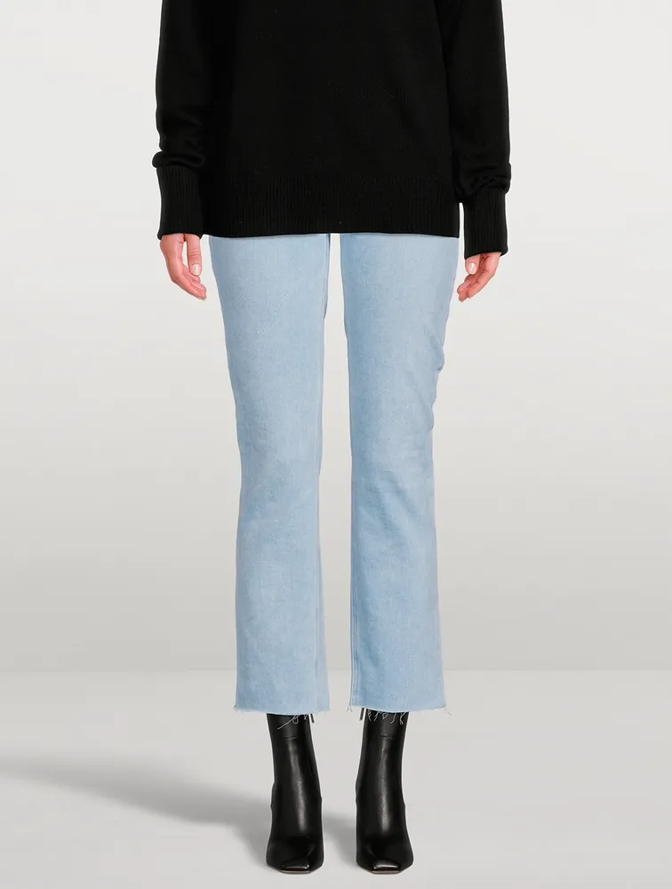 Cindy Straight-Leg High-Waisted Jeans