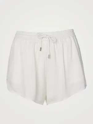 Viscose Twill Shorts