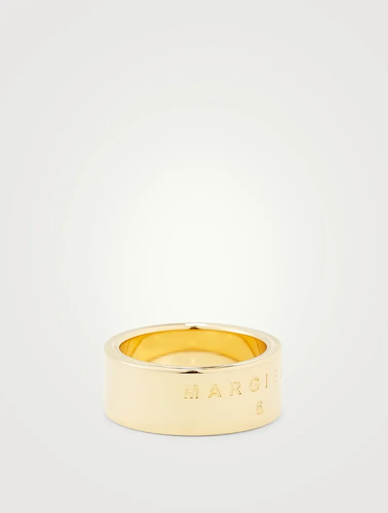 Minimal Logo Ring