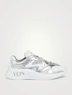 Wade Runner Neoprene And Fabric Sneakers