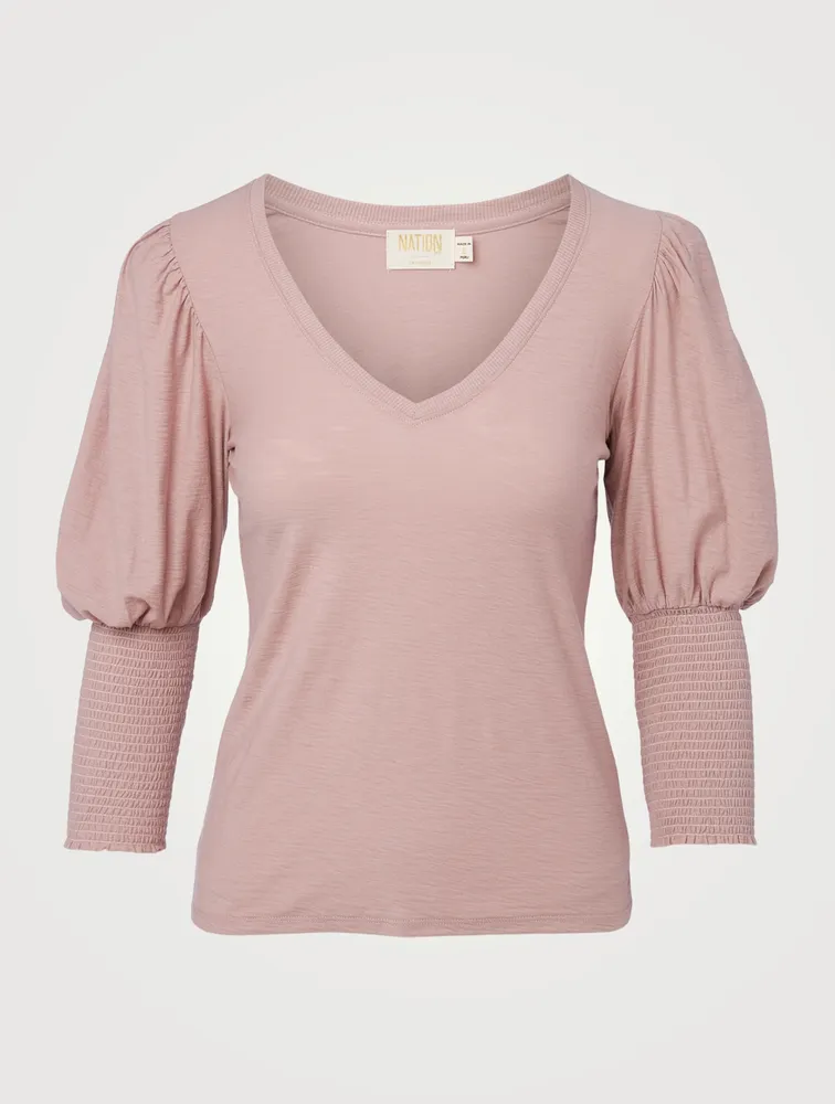 Julia T-Shirt With Elongated Cuffs