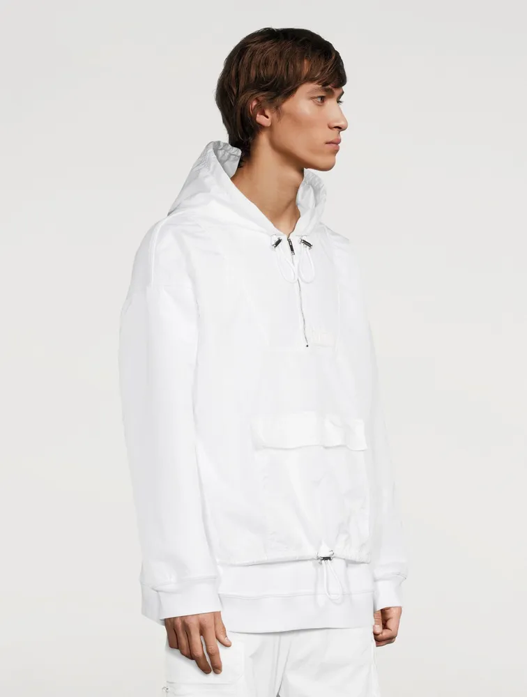 Hooded Pullover Jacket