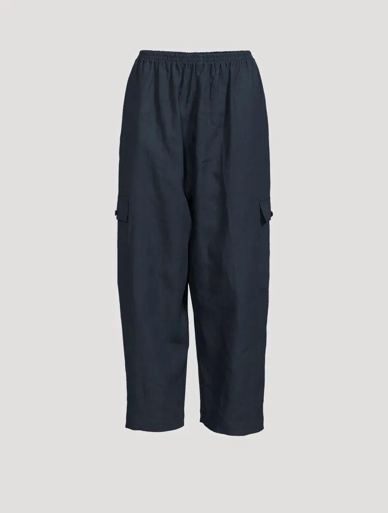 Japanese Linen Cargo Pants