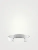 33g Polished Sterling Silver Ribbon Bracelet