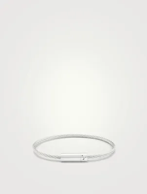 9g Polished Sterling Silver Cable Bracelet
