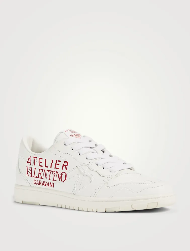 Atelier Shoes 07 Camou Edition Leather Sneakers