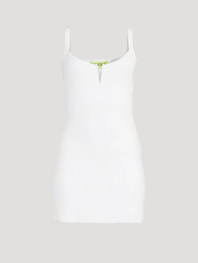 Adeje Ribbed Mini Dress