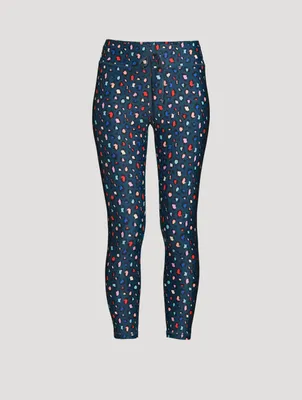 Jewel Leo Drawstring Midi Leggings