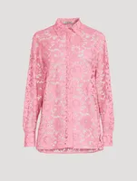 Heavy Lace Long-Sleeve Shirt
