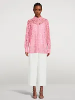 Heavy Lace Long-Sleeve Shirt