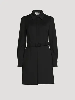 Compact Interlock Jersey Mini Dress