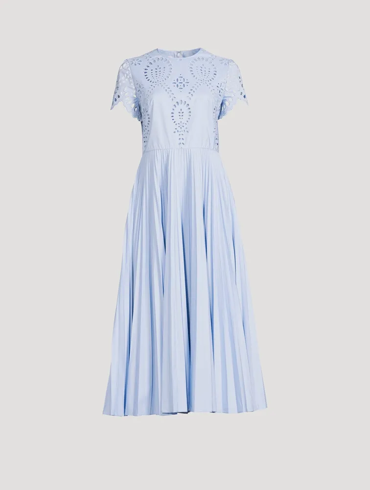 San Gallo Techno Poplin Midi Dress