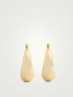 Bowery 14K Gold Plated Hoop Earrings