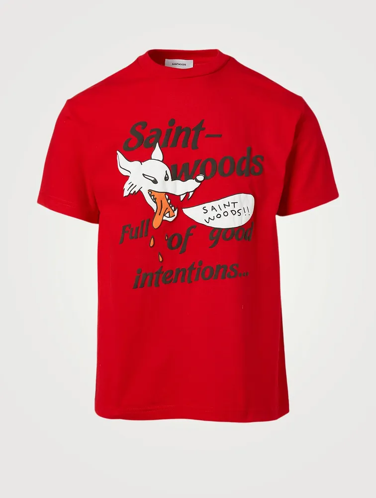 Wolf Cotton T-Shirt