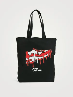 Sneaker Canvas Tote Bag